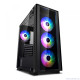 Deepcool MATREXX 50 ADD RGB 4F Mid Tower Computer Case with Dual Tempered Glass Support EATX Motherboard with 4 A-RGB Fans
