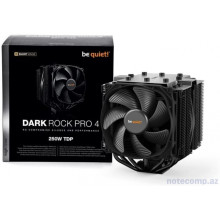 Be quiet! CPU Cooler TDP Dark Rock Pro 4 250W with Silent Wings-PWM Fan-135mm