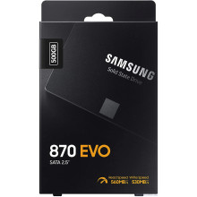 SAMSUNG 870 EVO 500GB 2.5 Inch SATA III Internal SSD 
