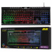 Keyboard 2E GAMING KG300 114key, USB-A, EN/UA/RU, LED, black