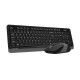 Keyboard A4 Tech FStyler FG1010 (Wireless Keyb+Mouse Combo)