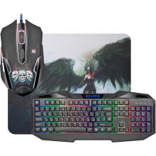 Defender Gaming Сombo Reaper MKP-018 (KB,mouse,mouse pad), 52018