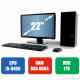 Masaüstü kompüter LENOVO i5-8400-RAM 8GB-HDD 1TB-LENOVO Monitor 22Full HD