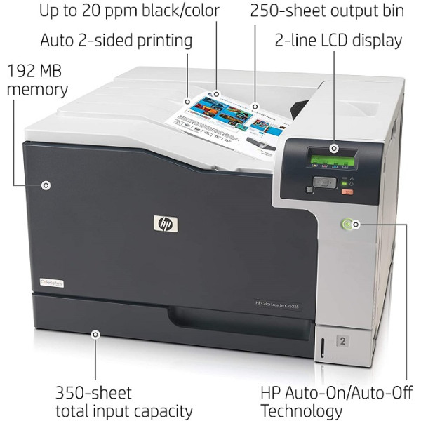 Printer HP Color LaserJet CP5225 (CE710A)A3